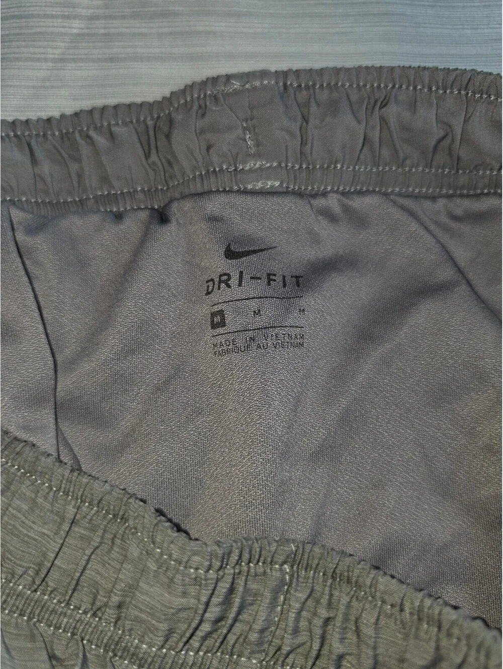 Nike Dri-FIT Gray Athletic Running Shorts Size M Lightweight